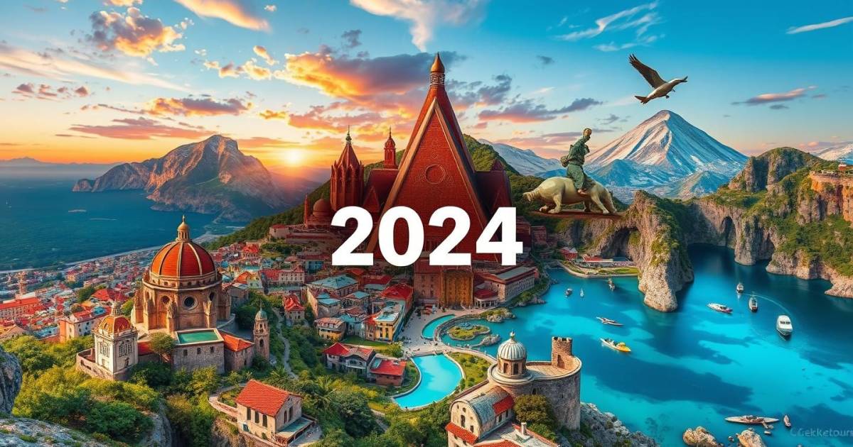 10 destinations incontournables en 2024 pour vivre l'aventure de votre vie avec Chek etours