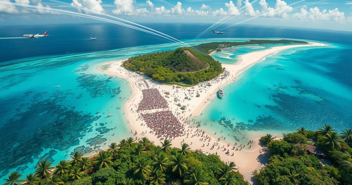 ALERTE 2025 : Cette île paradisiaque secrète devient gratuite pendant 48h - Les compagnies aériennes sont en panique !