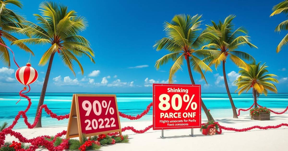 ALERTE : Cette île paradisiaque à 2h de Paris propose des billets à -90% pour Noël 2024 (Les compagnies aériennes la détestent!)