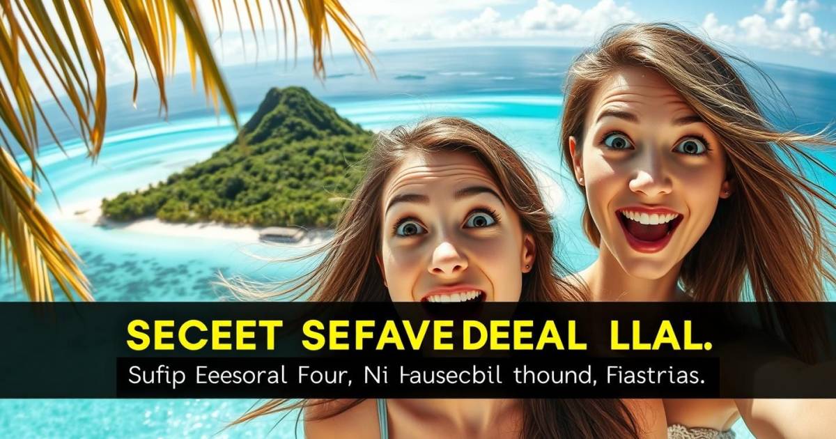 ALERTE : Cette île paradisiaque à 2h de Paris vous accueille pour 1€/jour - Les compagnies aériennes ne veulent pas que vous connaissiez ce secret !