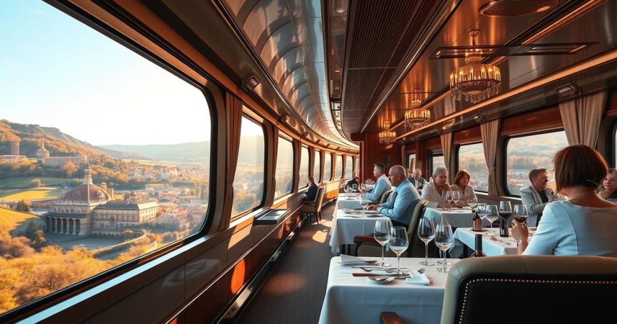 Une croisière en train à travers l'europe : le luxe d'un voyage inoubliable aux plus beaux endroits du continent