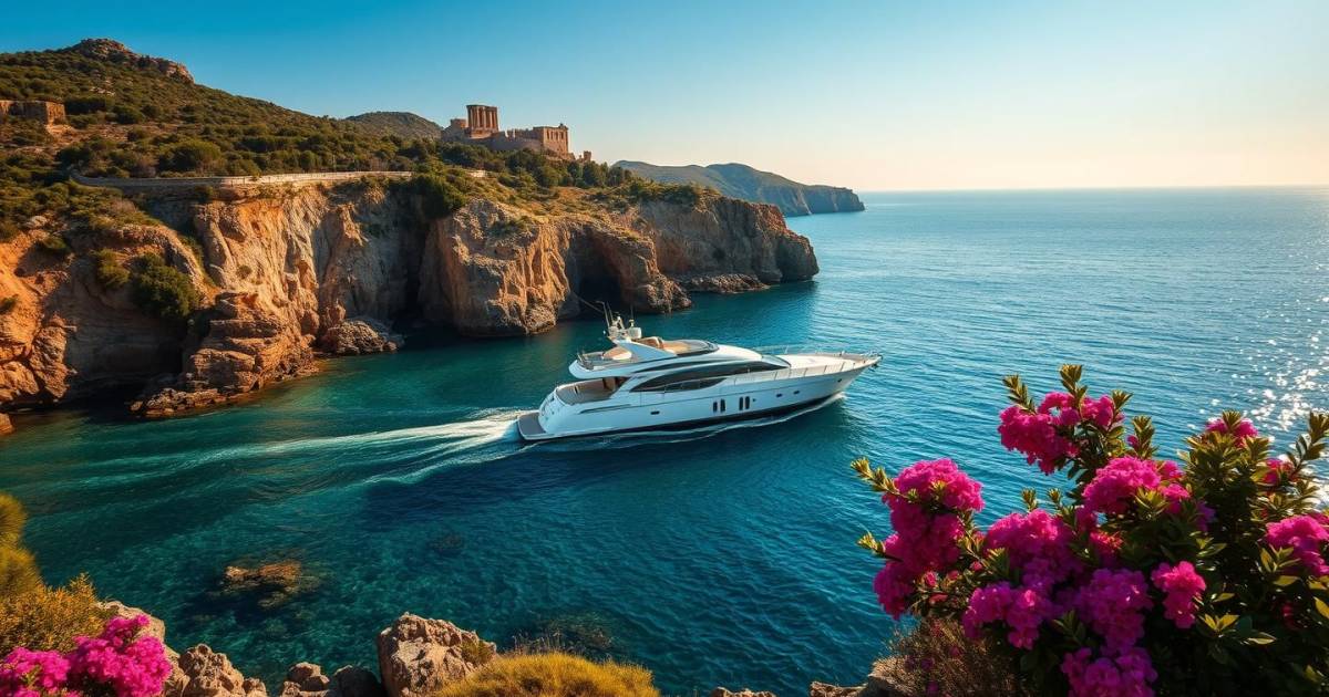 Évadez-vous en mer : une croisière de luxe en petit bateau pour dévoiler les trésors cachés de la Méditerranée